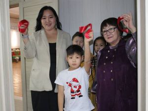 В Доме олонхо Усть-Алданского района открылась интерактивная комната для детей