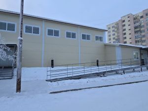 В Якутском городском лицее открылся новый модульный спортивный зал