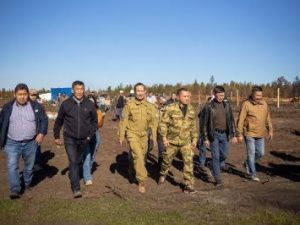 Айсен Николаев о помощи селу Бясь-Кюёль и мерах по тушению пожаров