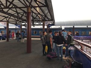 Со станции Нижний Бестях отправился первый регулярный пассажирский поезд