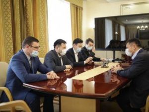 Андрей Тарасенко и Евгений Григорьев обсудили планы по развитию столицы республики