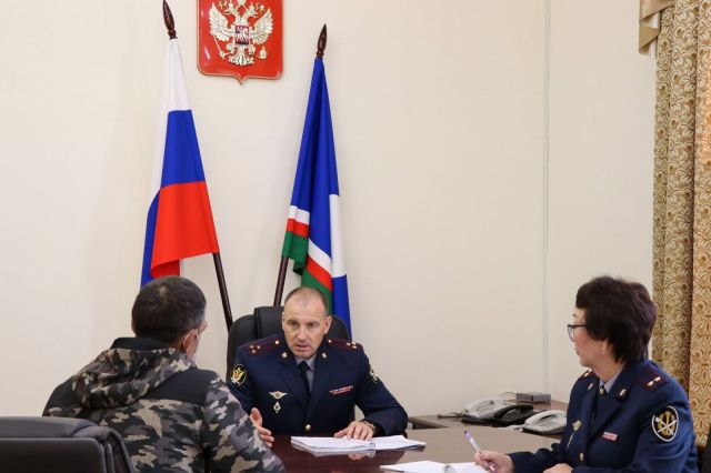 Начальник УФСИН провел прием граждан