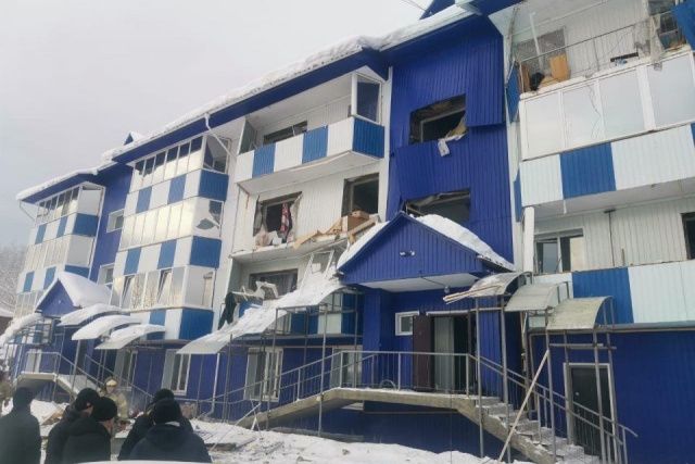 В Томмоте в многоквартирном доме произошел взрыв газа