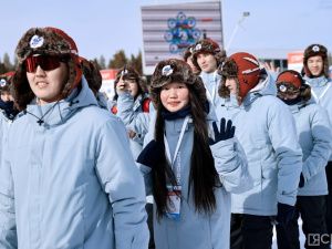 В Алдане состоялась церемония открытия спартакиады зимних видов спорта
