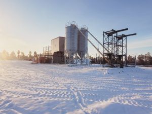 Завершается создание инфраструктуры для строительства Ленского моста на правом берегу реки  