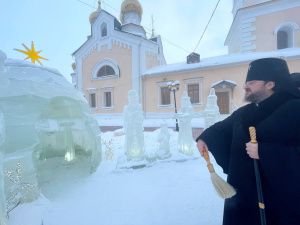 Архиерейские богослужения Рождественского сочельника в Преображенском соборе