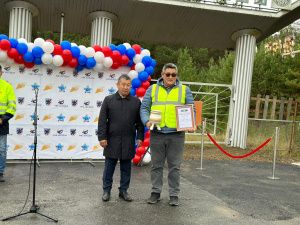 Подъездную дорогу к детскому туберкулезному санаторию отремонтировали в Якутске