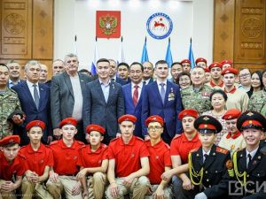 В Якутске чествовали Героя России Николая Евдокимова