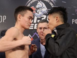 Участники вечера профессионального бокса в Якутске встретились лицом к лицу