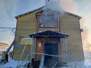 В здании администрации села Павловск Мегино-Кангаласского района произошло задымление