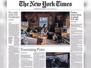 «Шаман» Габышев — на первой полосе The New York Times