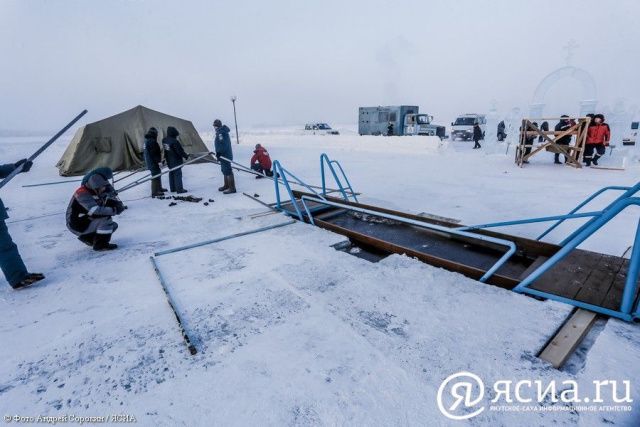 В Якутии подготовят 17 мест для крещенский купаний