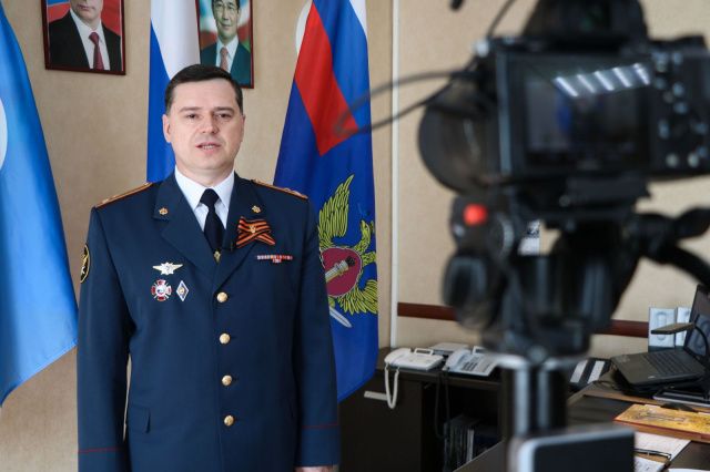 Начальник УФСИН Владислав Дзюба принял участие в видеопоздравлении с Днем Победы 