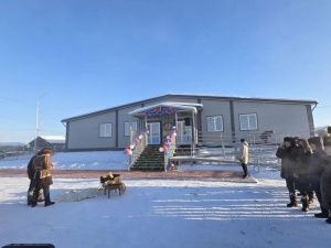 В селе Черкех Таттинского улуса открыли модульный спортзал