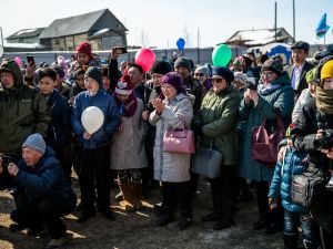 Айсен Николаев дал старт строительству школы-сада в селе Октемцы