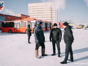 Подробности: В Якутск прибыли новые маршрутные автобусы