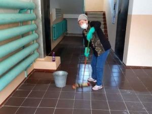 Информация о санобработке подъездов жилых домов в Якутске по состоянию на 18 часов 20, 21, 22 ноября