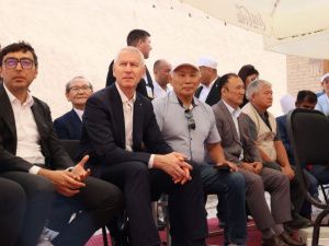 Министр спорта РФ Олег Матыцин посетил чемпионат мира по мас-рестлингу в Узбекистане