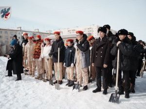 В Якутске провели патриотический субботник