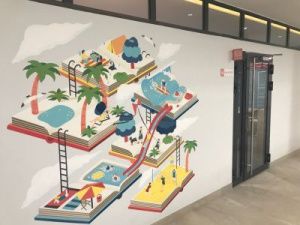 Школа глазами на солнце