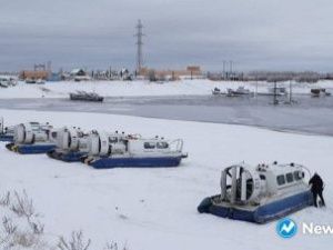 По маршруту Якутск — Нижний Бестях начали курсировать суда на воздушной подушке