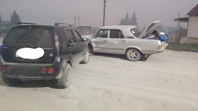 В селе Булгунняхтах пьяный водитель пострадал в ДТП