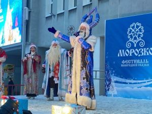 Якутский властелин холода Чысхаан принял участие в фестивале «Морозко» в Мурманской области