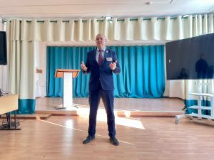 Валерий Лютый встретился с коллективом и студентами Жатайского техникума