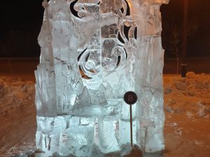 Подведены итоги конкурса ледовых скульптур «Новогодняя фантазия» на станции Нижний Бестях