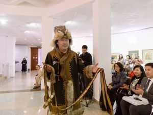 Амгинские мастера представили проект с ожившими картинами